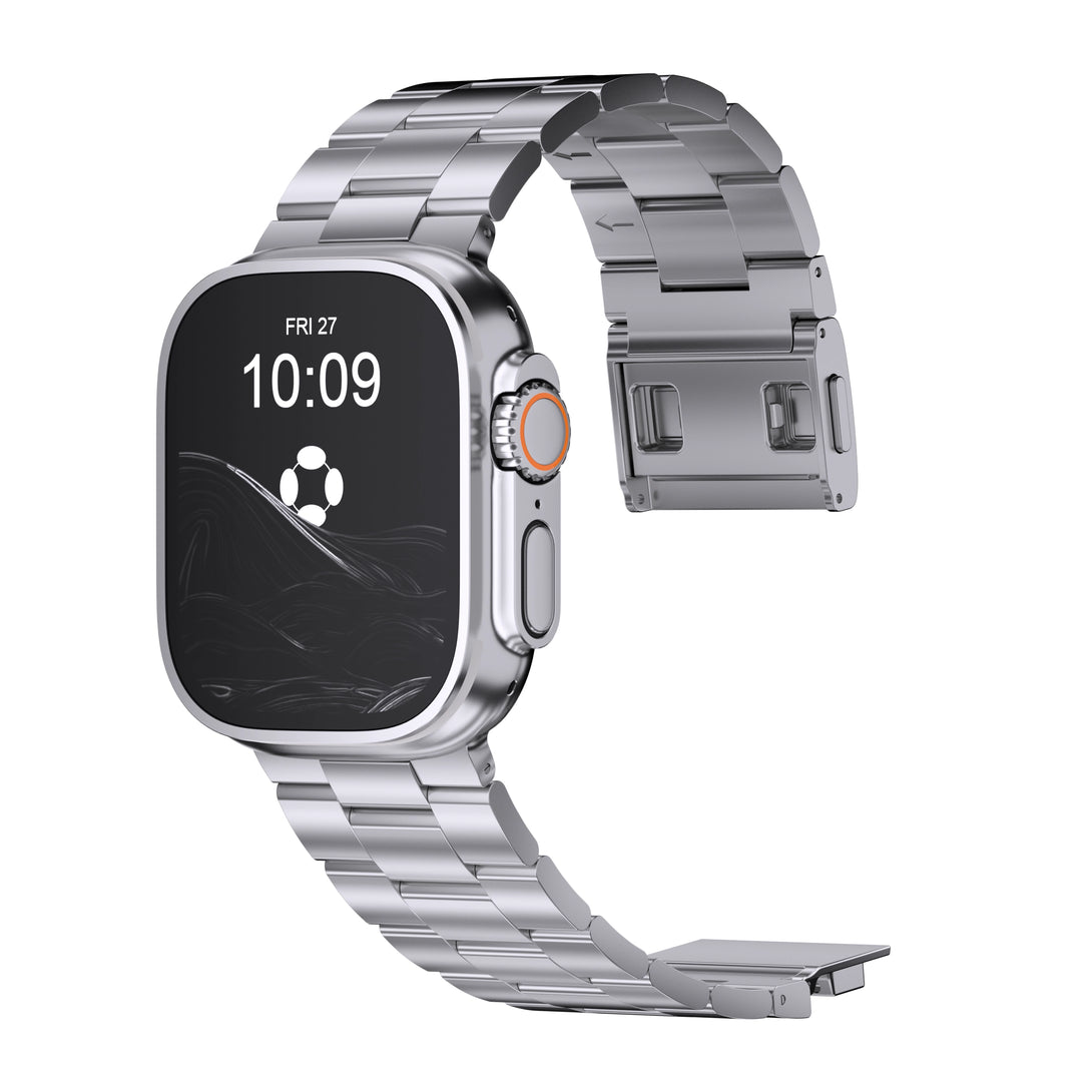 Apple Watch Ultra Titanium – Aerospace-Grade (Corrosion-Proof, Magnetic Patent) 49mm
