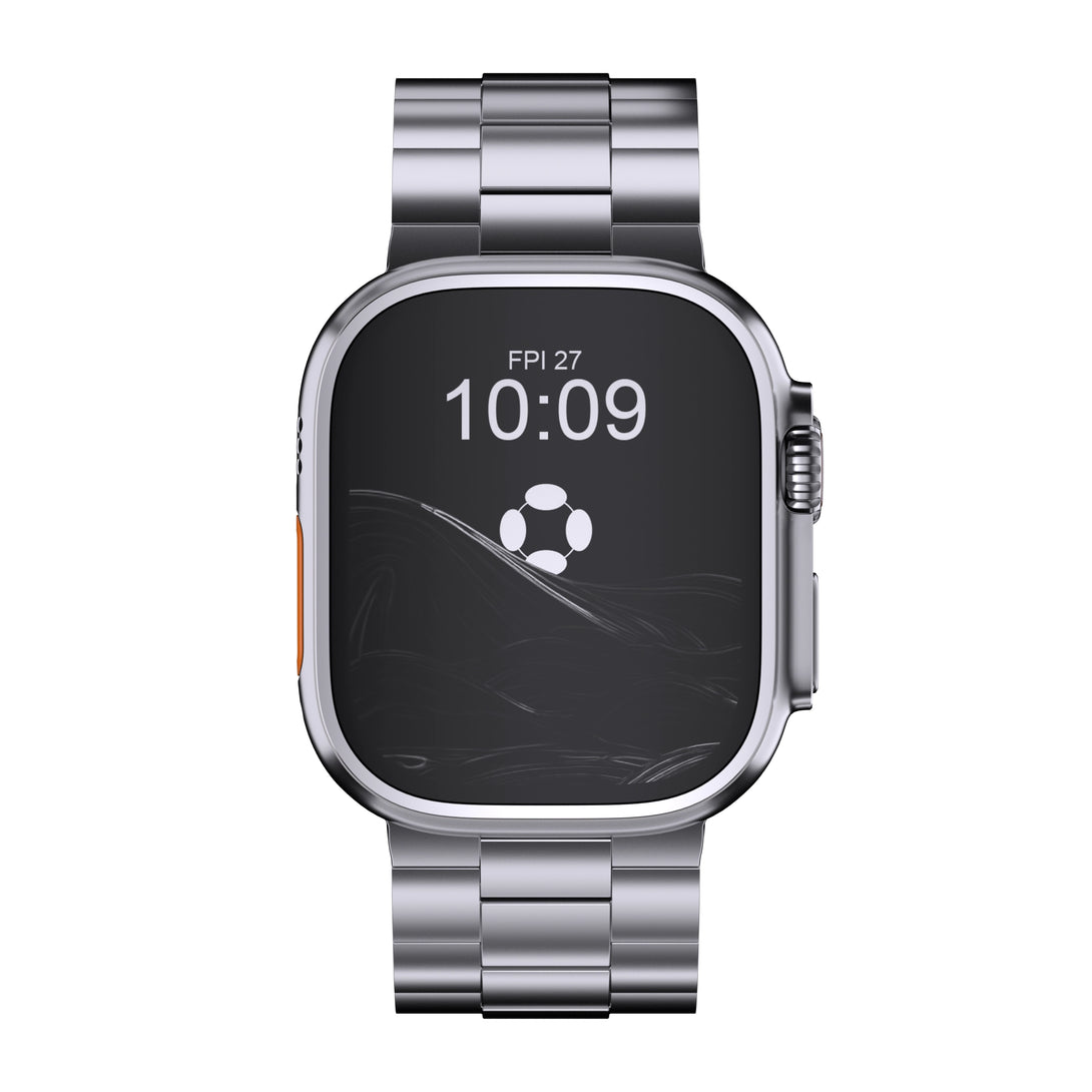 Apple Watch Ultra 1 & 2 Titanium Strap - 49mm Patented Magnetic Clasp.