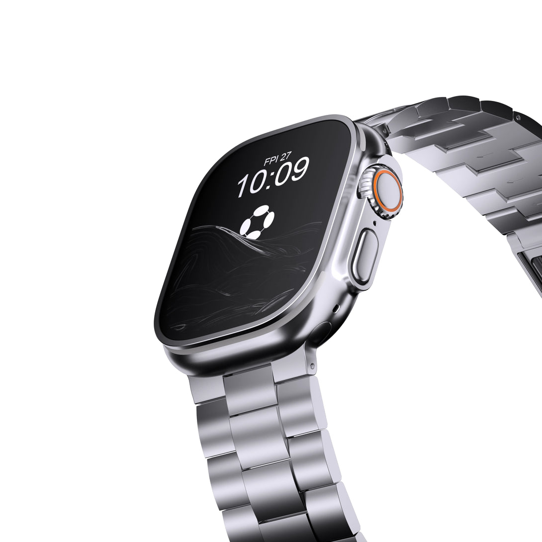 Apple Watch Ultra 1 & 2 Titanium Strap - 49mm Patented Magnetic Clasp.