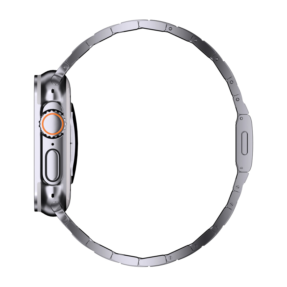 Apple Watch Ultra 1 & 2 Titanium Strap - 49mm Patented Magnetic Clasp.