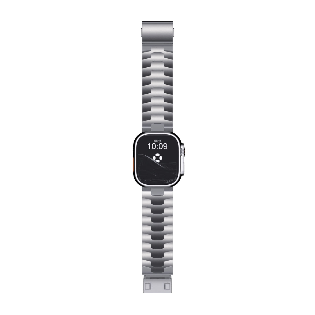 Apple Watch Ultra 1 & 2 Titanium Strap - 49mm Patented Magnetic Clasp.