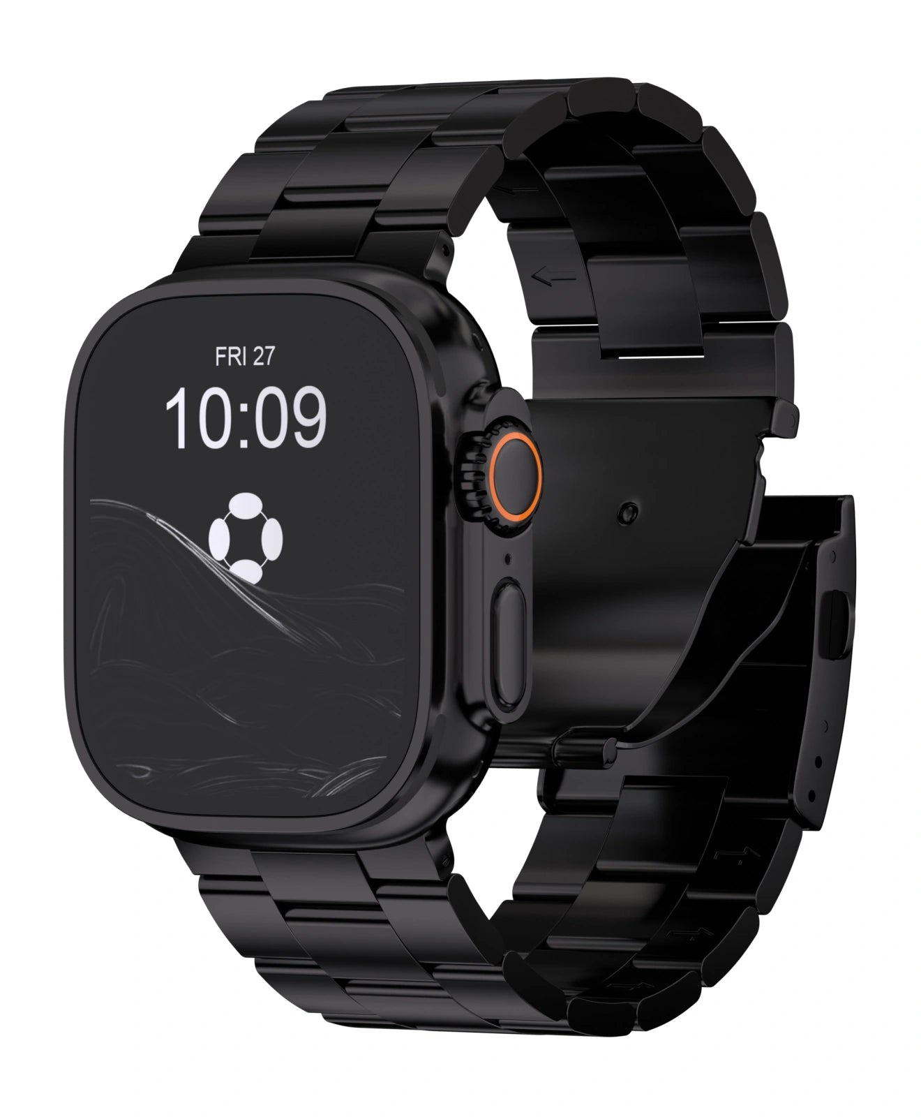 CRNS-PRO Titanium Apple Watch Band With Folding Clasp