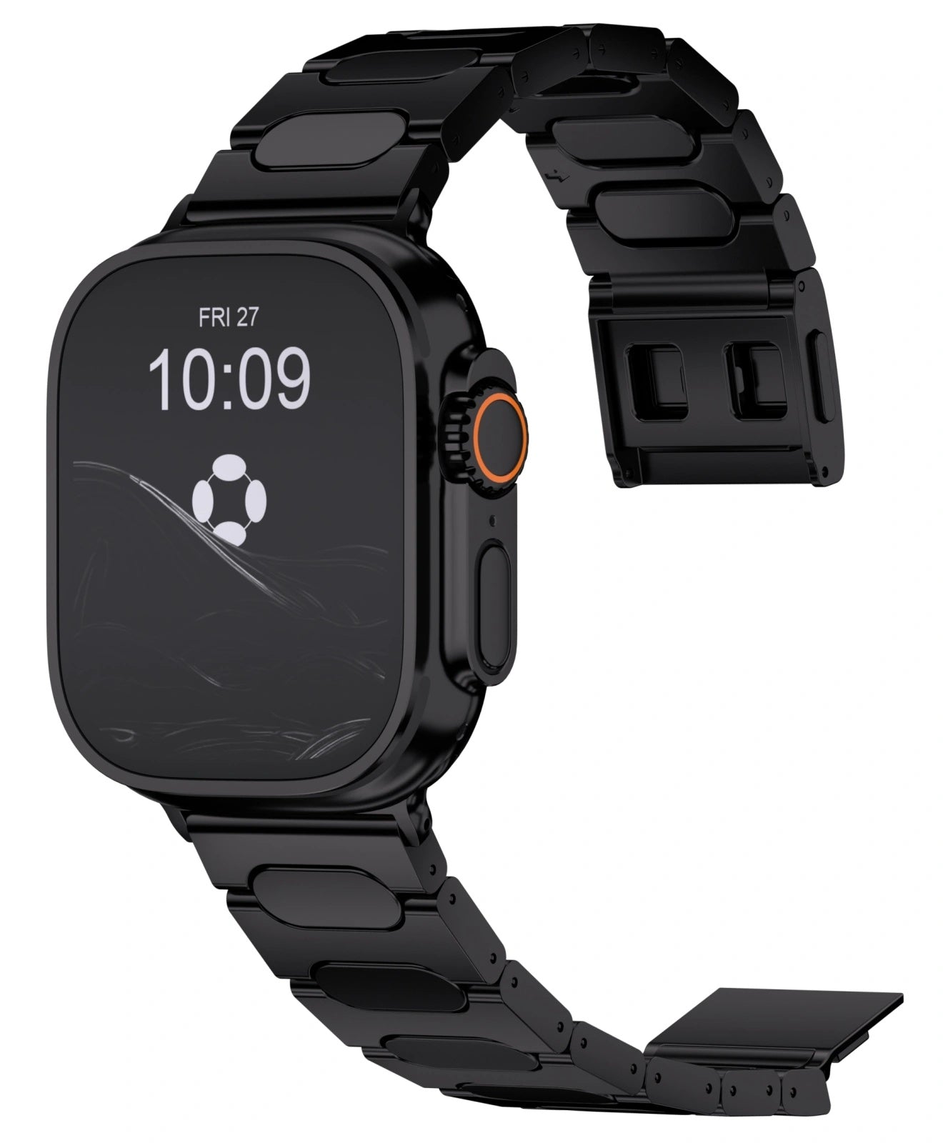 Comfort Fit Titanium Magnetic Band - Secure & Breathable Apple Watch Strap for All-Day Wear